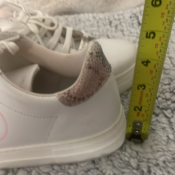 Valentino White/Pink Sneakers with Snake Skin detailing by Mario Valentino - Picture 11 of 16